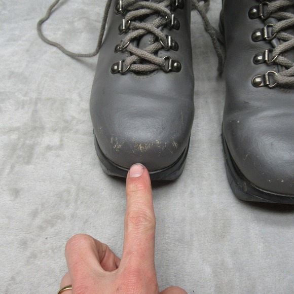 Merrell Women Ski Boots 8 Gray Cross‎ Country BC Venture Leather Insulated VTG main image 5